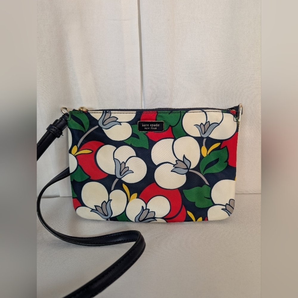 Kate Spade New York Dawn Breezy Floral Crossbody Bag EUC